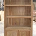 Colonial bookcase front raw