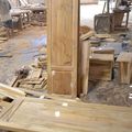 Colonial bookcase making