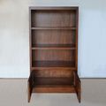 Colonial bookcase opened