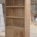 Colonial bookcase teak