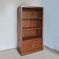 Colonial bookcase teak wood
