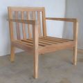 Lidwina chair frame unfinished
