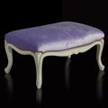 French Louis XV stool white
