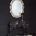 Vintage dressing table with wall  mirror