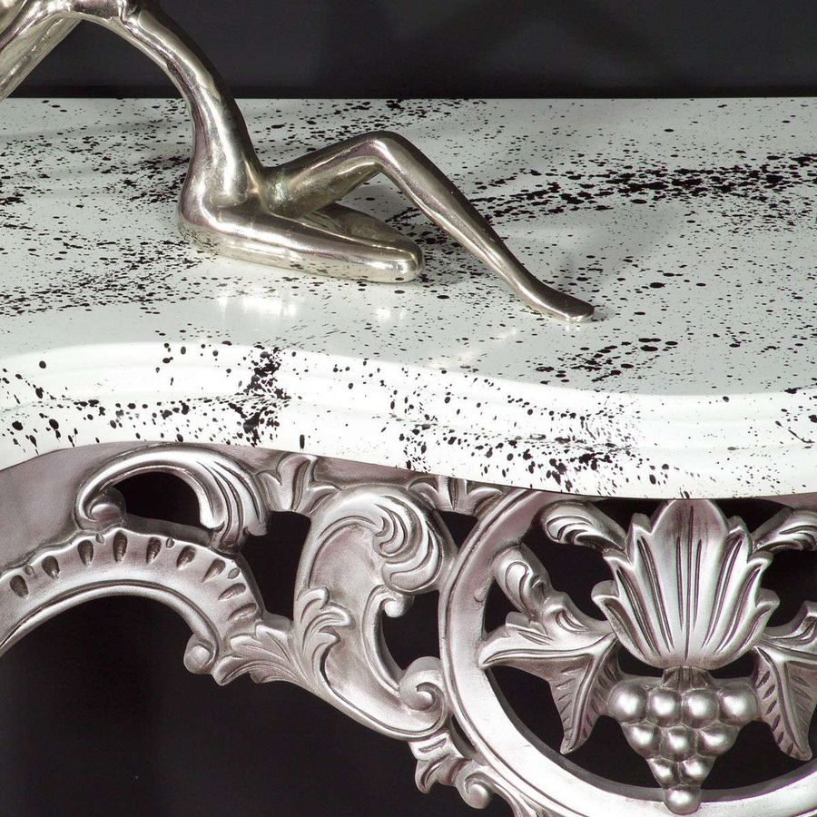 Grape carving wall table fake marble