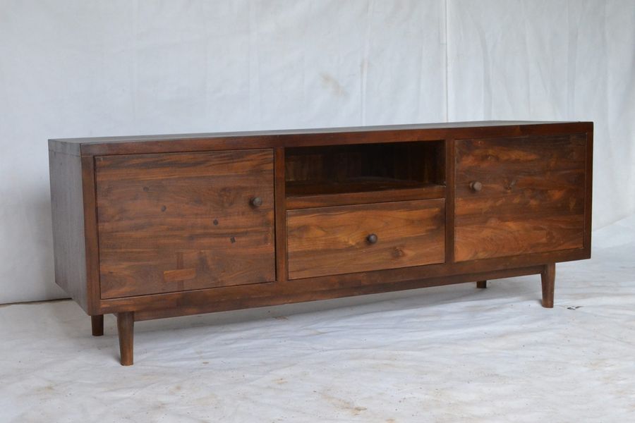 Mangus Tv cabinet front left full view