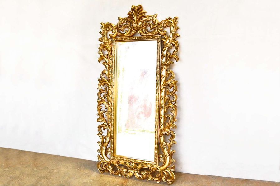Acanthus mirror right front view