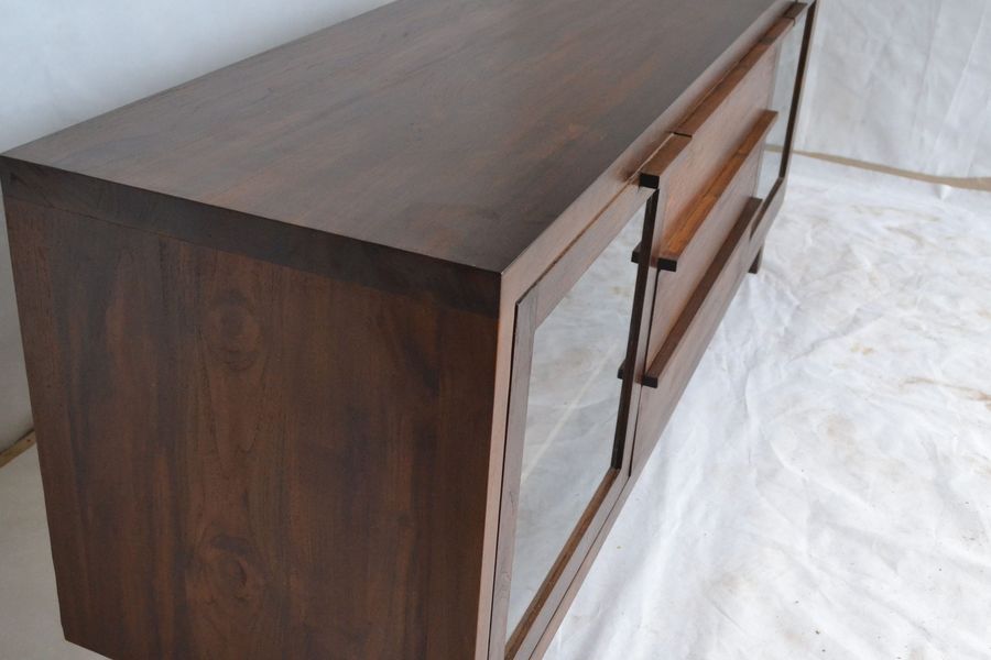 Mokus buffet front view, glass doors obviously shown