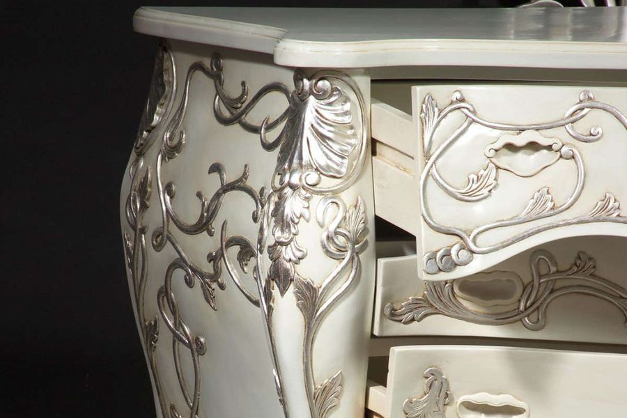 French Louis CV rococo dresser top drawer