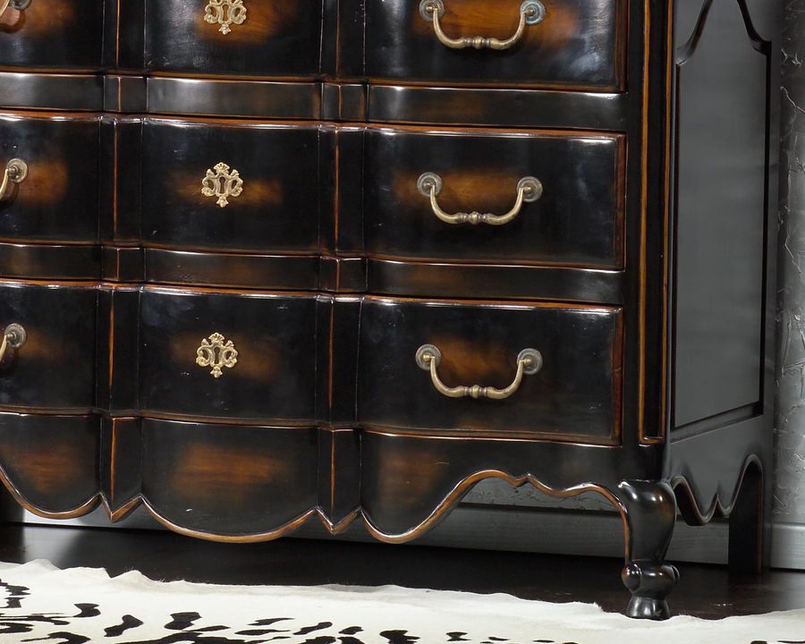 Drawers detail of wavefront dresser