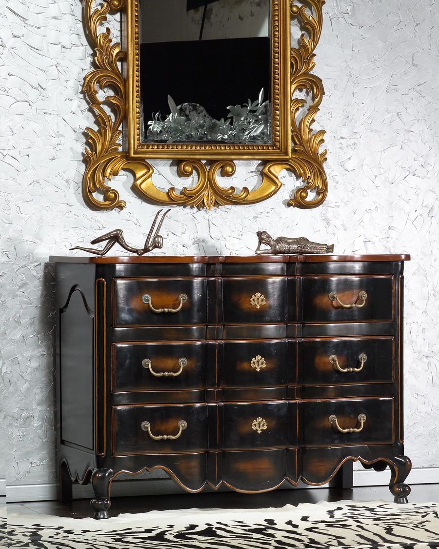 Italian grandeur wavefront dresser with mirror