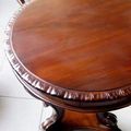 Chippendale tripod accent table