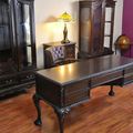 Chippendale bureau in home ofiice