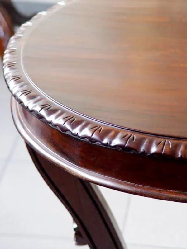 Wood carving detail and wood grains top