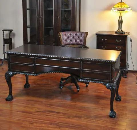 Chippendale bureau classic mahogany