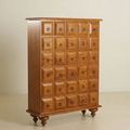 Colonial plenty drawers medicine chest of drawers