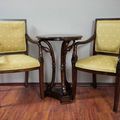 Pair of empire chair