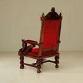 King ralphs medieval chair back