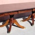 Regency dining table using two extensions
