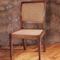 Regency dining chair mahogany