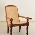 Regency lazy chair rotated arm to foootrest