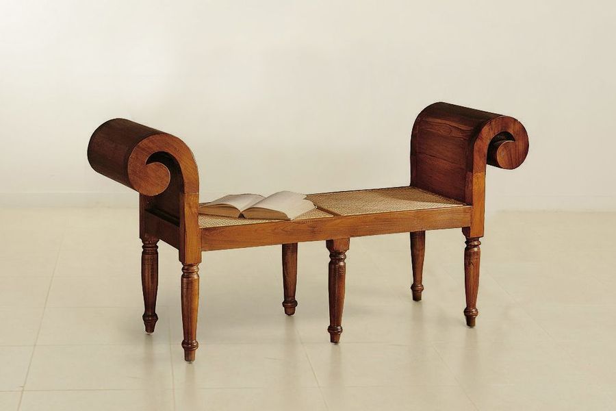 Regency backless bench