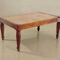 Sheraton Teak rattan coffee table