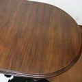 Sheraton dining table top leaf solid wood grains