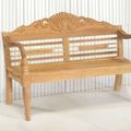 Raffles garden bench 2 seat teak wood