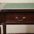 Bead edge decoration on the front drawer of Sheraton writing table