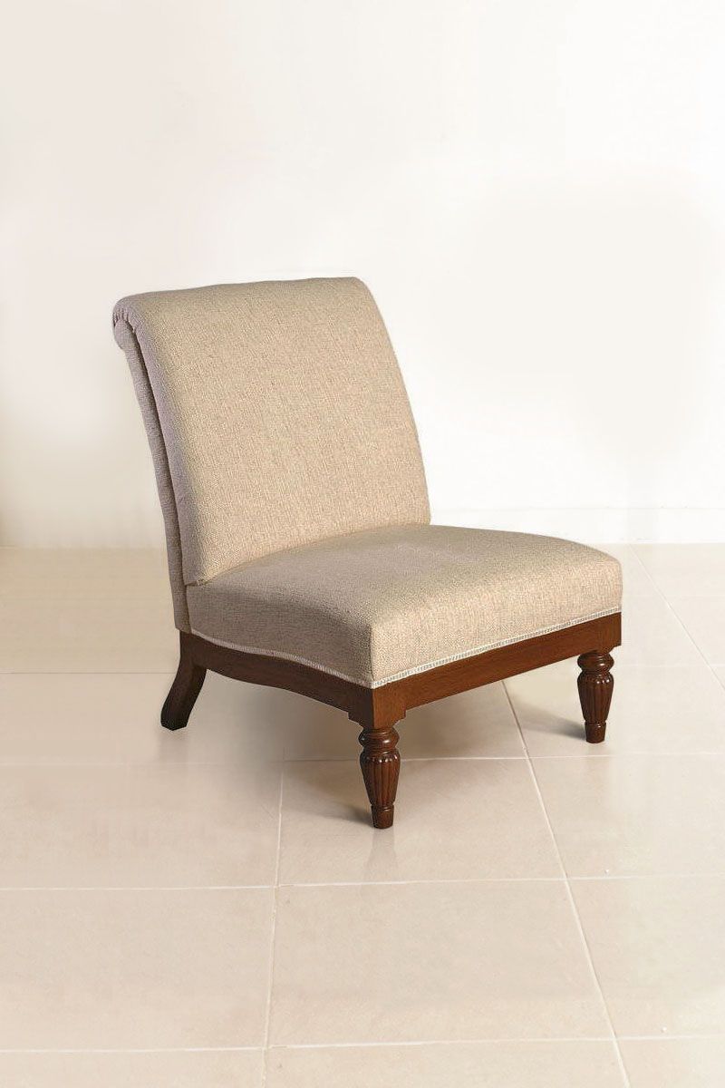 Raffles easy chair mahogany wood