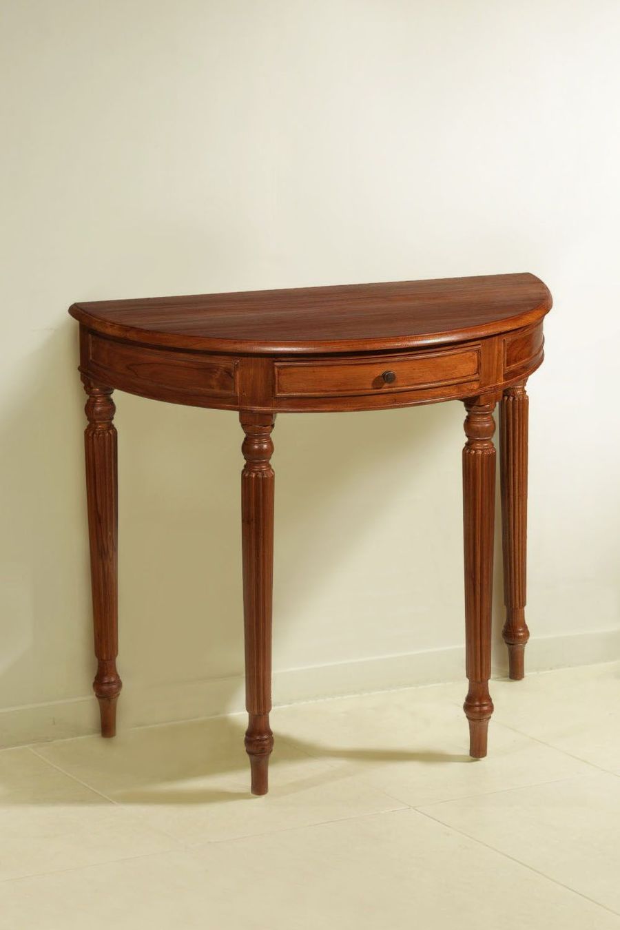 Sheraton console table teak wood