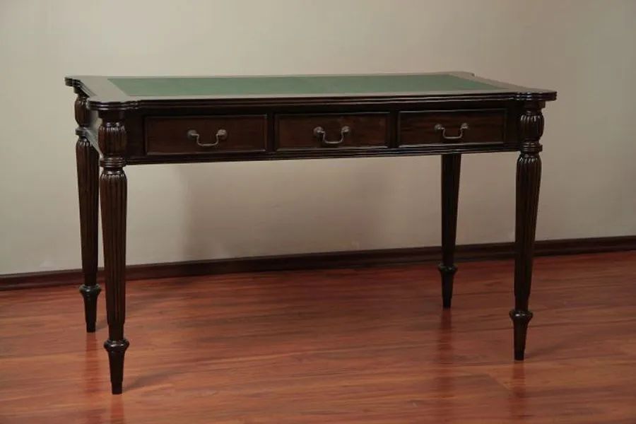 Sheraton colonial writing table 3 drawers