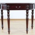 Plain legs fluted console