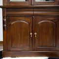 Mahogany wood base 2 doors