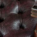 Diamond tufted upholstery detail
