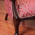 Antique cabriole leg reproduction for tub chair
