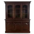 Front side detailed vie of Victorian bookcase 