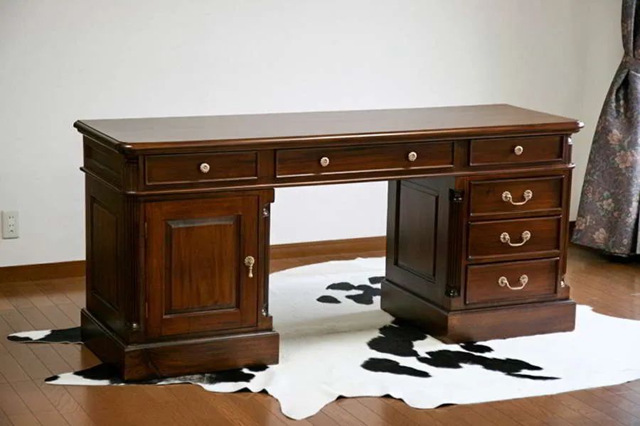 Victorian partner desk