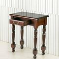 Colonial console table 1 drawer pulled
