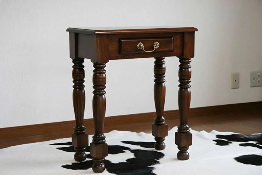 Colonial console table 1 drawer