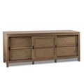 Reclaimed teak buffet 3 sliding doors