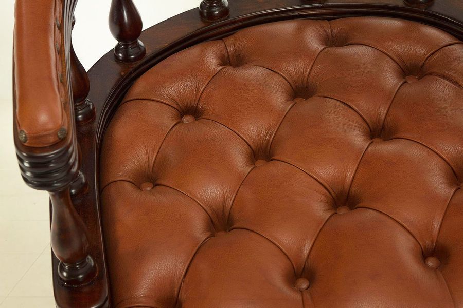 Seat upholstery detail