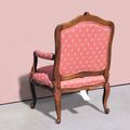 French classic Louis XV arm chair back