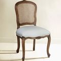 Louis XV Balloon back chair rattan backrest