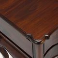 Plain mahogany solid wood top