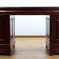 Front side of French classic Louis XV partner desk