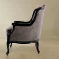 Louis XV tub chair left side view