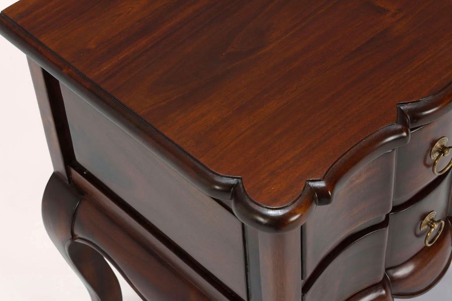 Plain mahogany solid wood top