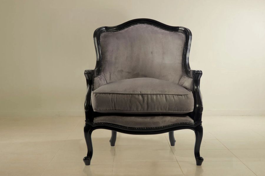 Louis XV tub chair front view